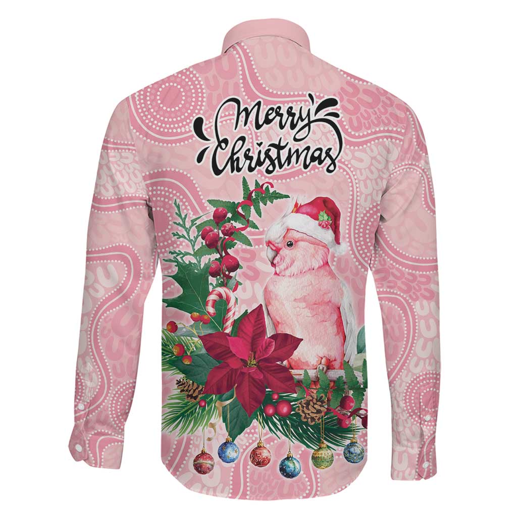 Watercolor Pink Galah Flowers Family Matching Puletasi and Hawaiian Shirt Australia Christmas Vibes - Aussie Hoodie