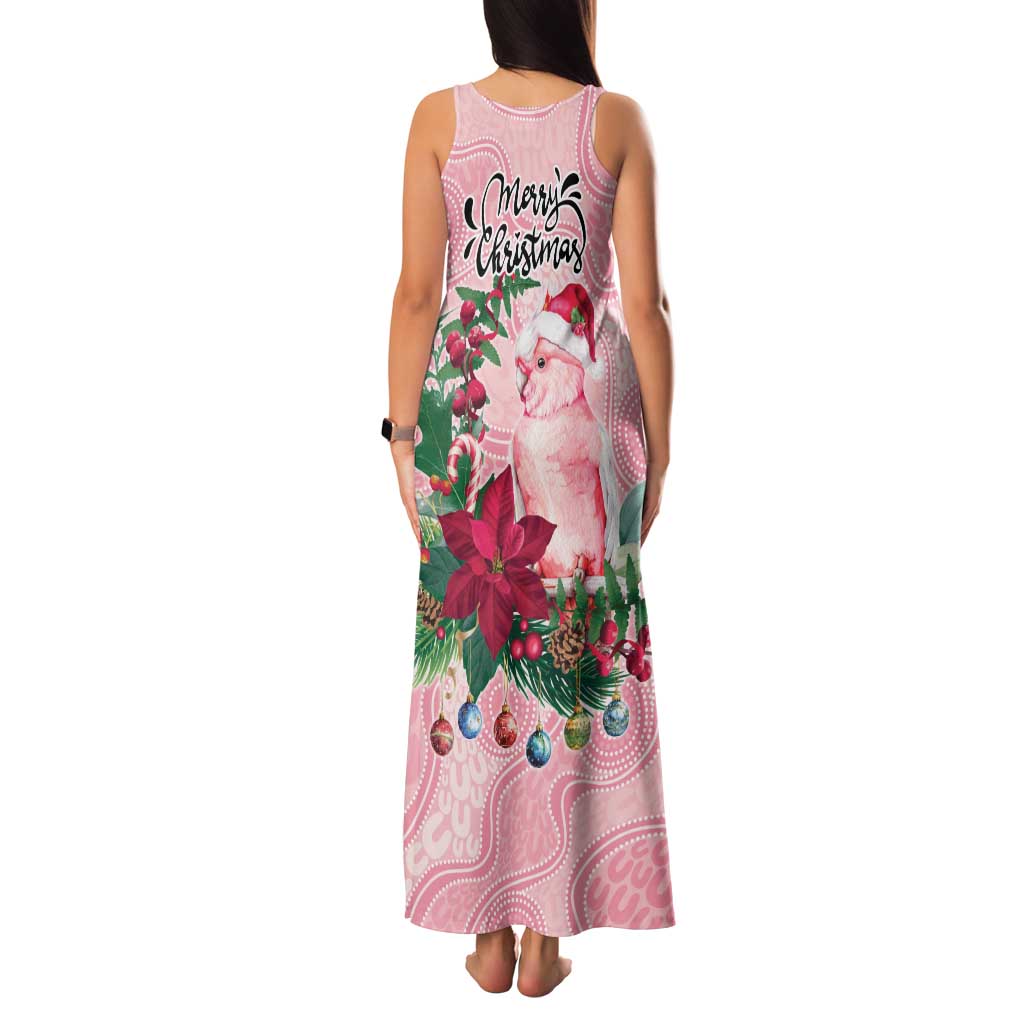 Watercolor Pink Galah Flowers Family Matching Tank Maxi Dress and Hawaiian Shirt Australia Christmas Vibes - Aussie Hoodie