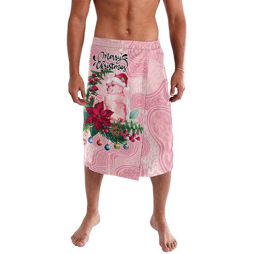 Watercolor Pink Galah Flowers Lavalava Australia Christmas Vibes - Aussie Hoodie