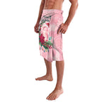 Watercolor Pink Galah Flowers Lavalava Australia Christmas Vibes - Aussie Hoodie