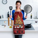 Funny Kiwi Bird Xmas Tree Apron New Zealand Tribal Christmas Spirit - Aussie Hoodie