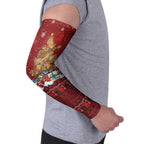 Funny Kiwi Bird Xmas Tree Arm Sleeves New Zealand Tribal Christmas Spirit - Aussie Hoodie