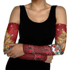 Funny Kiwi Bird Xmas Tree Arm Sleeves New Zealand Tribal Christmas Spirit - Aussie Hoodie