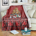 Funny Kiwi Bird Xmas Tree Blanket New Zealand Tribal Christmas Spirit - Aussie Hoodie