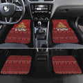 Funny Kiwi Bird Xmas Tree Car Mats New Zealand Tribal Christmas Spirit - Aussie Hoodie