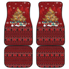 Funny Kiwi Bird Xmas Tree Car Mats New Zealand Tribal Christmas Spirit - Aussie Hoodie