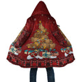 Funny Kiwi Bird Xmas Tree Cloak New Zealand Tribal Christmas Spirit - Aussie Hoodie
