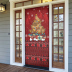 Funny Kiwi Bird Xmas Tree Door Cover New Zealand Tribal Christmas Spirit - Aussie Hoodie