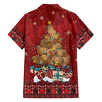 Funny Kiwi Bird Xmas Tree Family Matching Mermaid Dress and Hawaiian Shirt New Zealand Tribal Christmas Spirit - Aussie Hoodie
