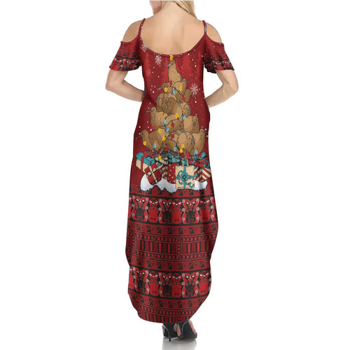 Funny Kiwi Bird Xmas Tree Family Matching Summer Maxi Dress and Hawaiian Shirt New Zealand Tribal Christmas Spirit - Aussie Hoodie
