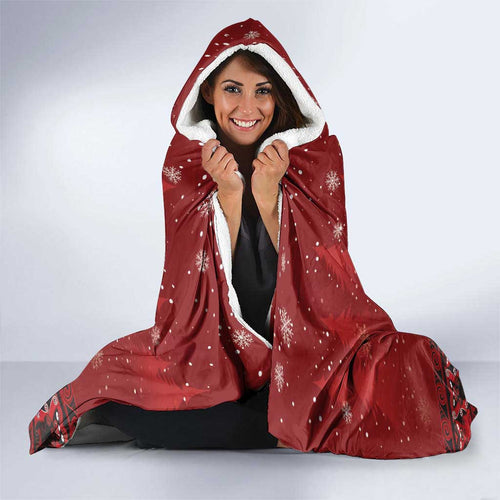 Funny Kiwi Bird Xmas Tree Hooded Blanket New Zealand Tribal Christmas Spirit - Aussie Hoodie