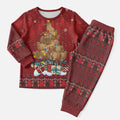 Funny Kiwi Bird Xmas Tree Christmas Pajama Set New Zealand Tribal Christmas Spirit - Aussie Hoodie