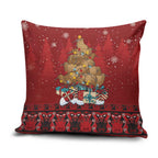 Funny Kiwi Bird Xmas Tree Pillow Cover New Zealand Tribal Christmas Spirit - Aussie Hoodie