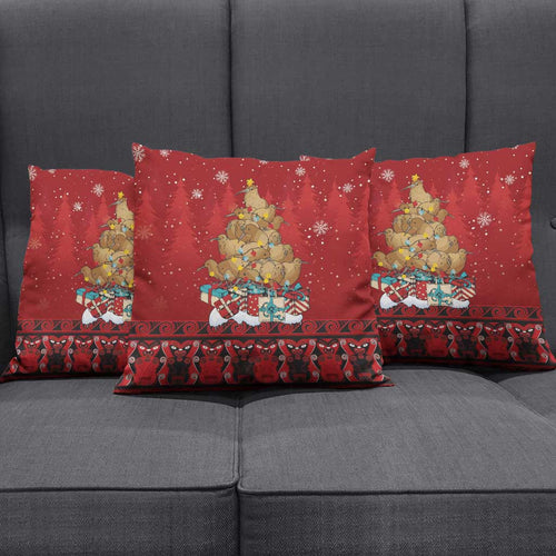 Funny Kiwi Bird Xmas Tree Pillow Cover New Zealand Tribal Christmas Spirit - Aussie Hoodie