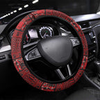 Funny Kiwi Bird Xmas Tree Steering Wheel Cover New Zealand Tribal Christmas Spirit - Aussie Hoodie
