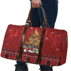 Funny Kiwi Bird Xmas Tree Travel Bag New Zealand Tribal Christmas Spirit - Aussie Hoodie