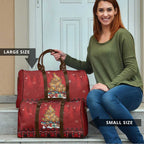 Funny Kiwi Bird Xmas Tree Travel Bag New Zealand Tribal Christmas Spirit - Aussie Hoodie