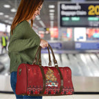Funny Kiwi Bird Xmas Tree Travel Bag New Zealand Tribal Christmas Spirit - Aussie Hoodie