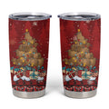 Funny Kiwi Bird Xmas Tree Tumbler Cup New Zealand Tribal Christmas Spirit - Aussie Hoodie