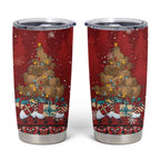 Funny Kiwi Bird Xmas Tree Tumbler Cup New Zealand Tribal Christmas Spirit - Aussie Hoodie