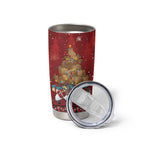 Funny Kiwi Bird Xmas Tree Tumbler Cup New Zealand Tribal Christmas Spirit - Aussie Hoodie