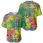Aussie and Bloody Proud of It Baseball Jersey Happy Australia Day