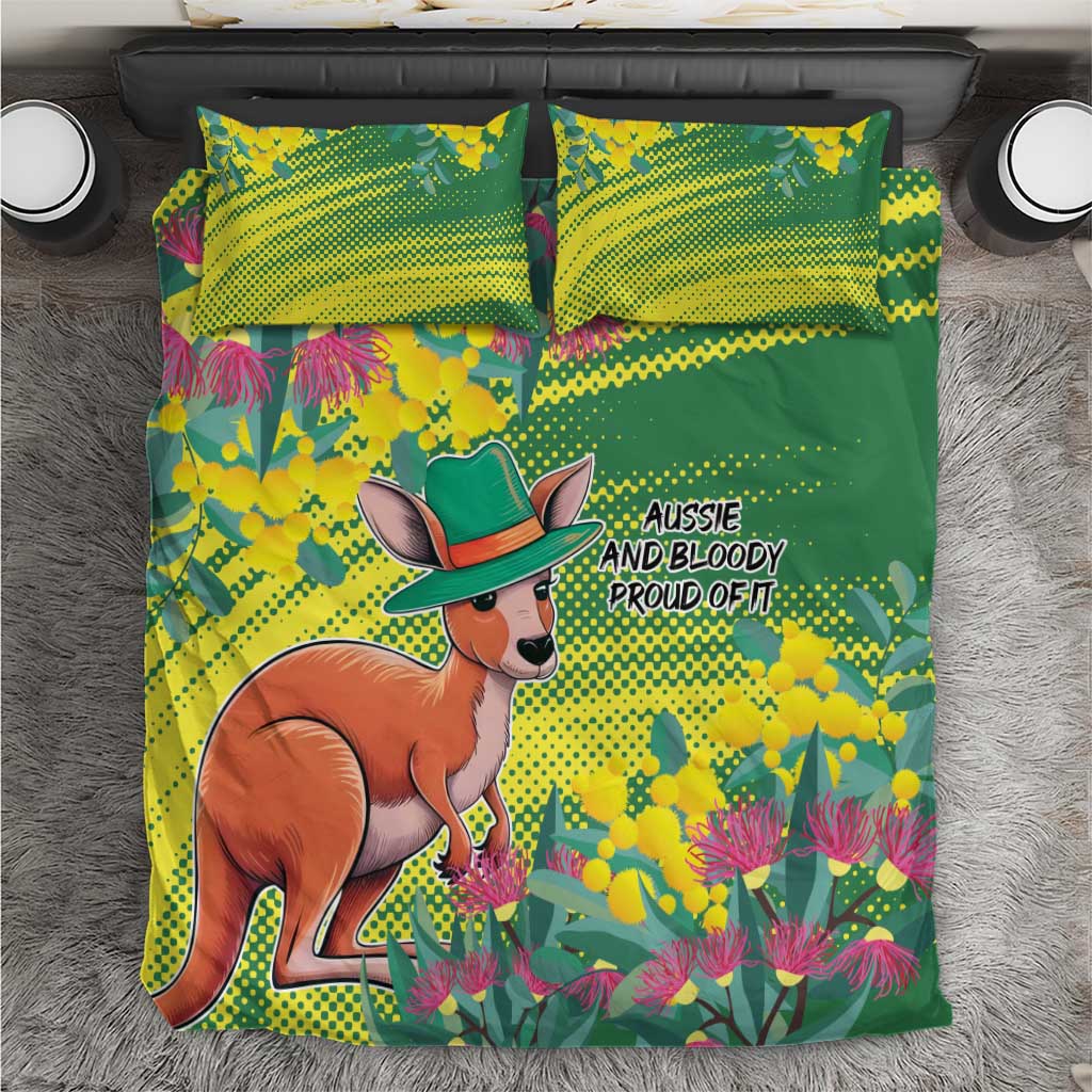 Aussie and Bloody Proud of It Bedding Set Happy Australia Day