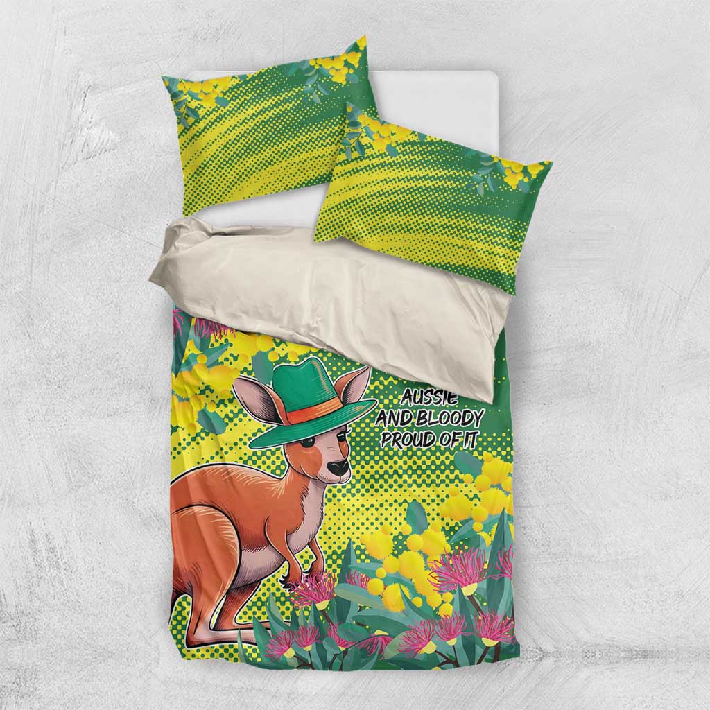 Aussie and Bloody Proud of It Bedding Set Happy Australia Day