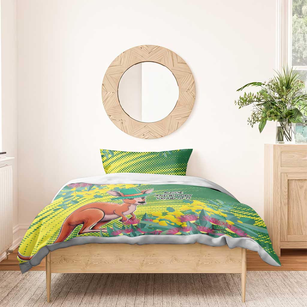 Aussie and Bloody Proud of It Bedding Set Happy Australia Day