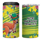 Aussie and Bloody Proud of It 4 in 1 Can Cooler Tumbler Happy Australia Day