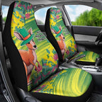 Aussie and Bloody Proud of It Car Seat Cover Happy Australia Day