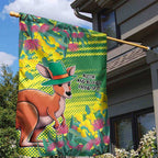 Aussie and Bloody Proud of It Garden Flag Happy Australia Day
