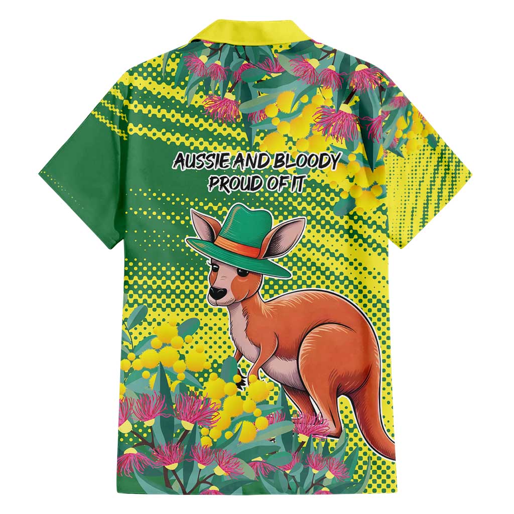 Aussie and Bloody Proud of It Hawaiian Shirt Happy Australia Day