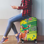 Aussie and Bloody Proud of It Luggage Cover Happy Australia Day