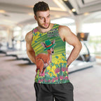 Aussie and Bloody Proud of It Men Tank Top Happy Australia Day
