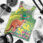 Aussie and Bloody Proud of It Men Tank Top Happy Australia Day