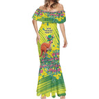 Aussie and Bloody Proud of It Mermaid Dress Happy Australia Day
