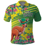 Aussie and Bloody Proud of It Polo Shirt Happy Australia Day