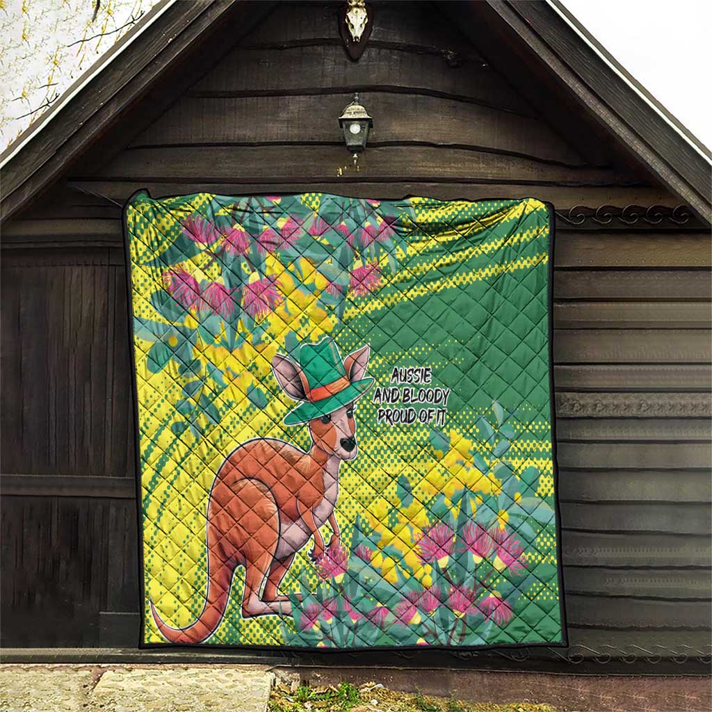 Aussie and Bloody Proud of It Quilt Happy Australia Day