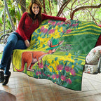 Aussie and Bloody Proud of It Quilt Happy Australia Day