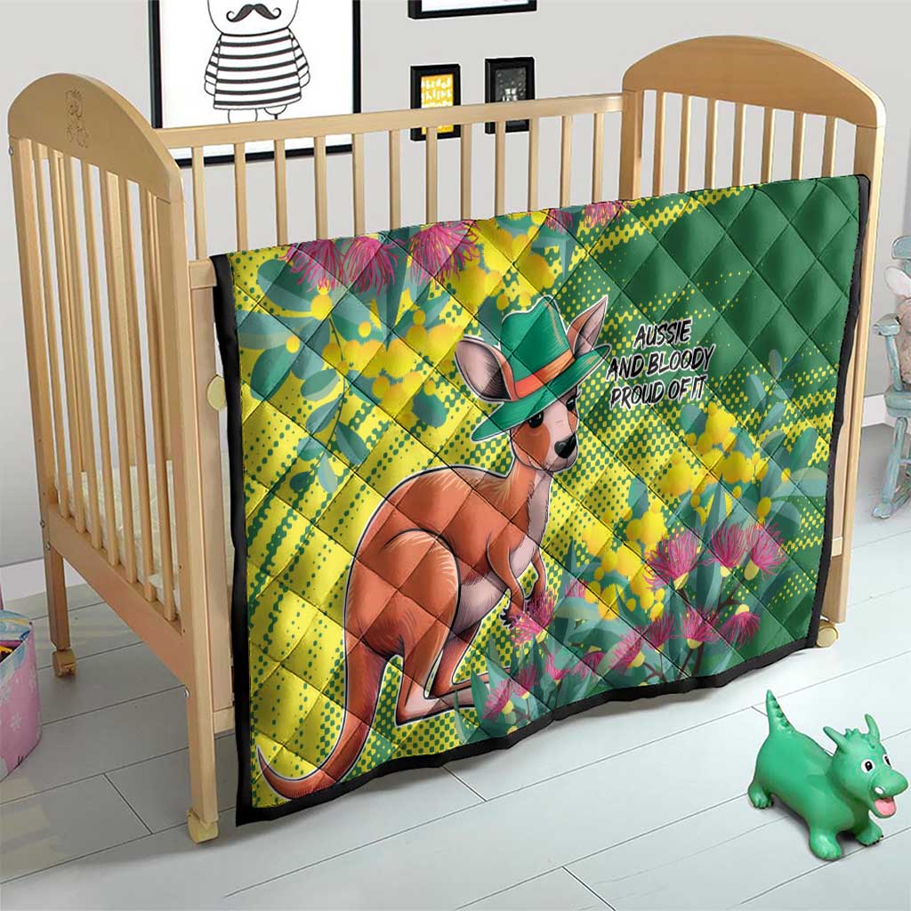 Aussie and Bloody Proud of It Quilt Happy Australia Day