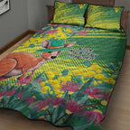 Aussie and Bloody Proud of It Quilt Bed Set Happy Australia Day