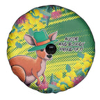 Aussie and Bloody Proud of It Spare Tire Cover Happy Australia Day