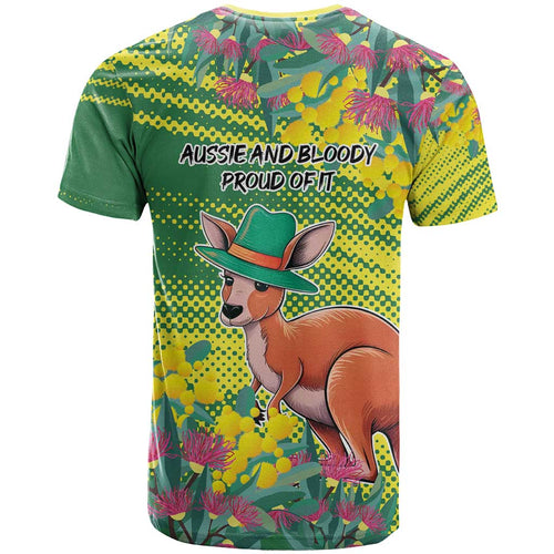 Aussie and Bloody Proud of It T Shirt Happy Australia Day