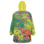 Aussie and Bloody Proud of It Wearable Blanket Hoodie Happy Australia Day