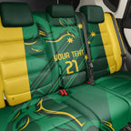 Australia Kangaroo Custom Back Car Seat Cover Aussie National Color Sporty Pattern