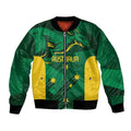 Australia Kangaroo Custom Bomber Jacket Aussie National Color Sporty Pattern