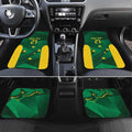 Australia Kangaroo Custom Car Mats Aussie National Color Sporty Pattern
