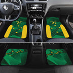 Australia Kangaroo Custom Car Mats Aussie National Color Sporty Pattern