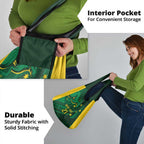 Australia Kangaroo Custom Grocery Bag Aussie National Color Sporty Pattern